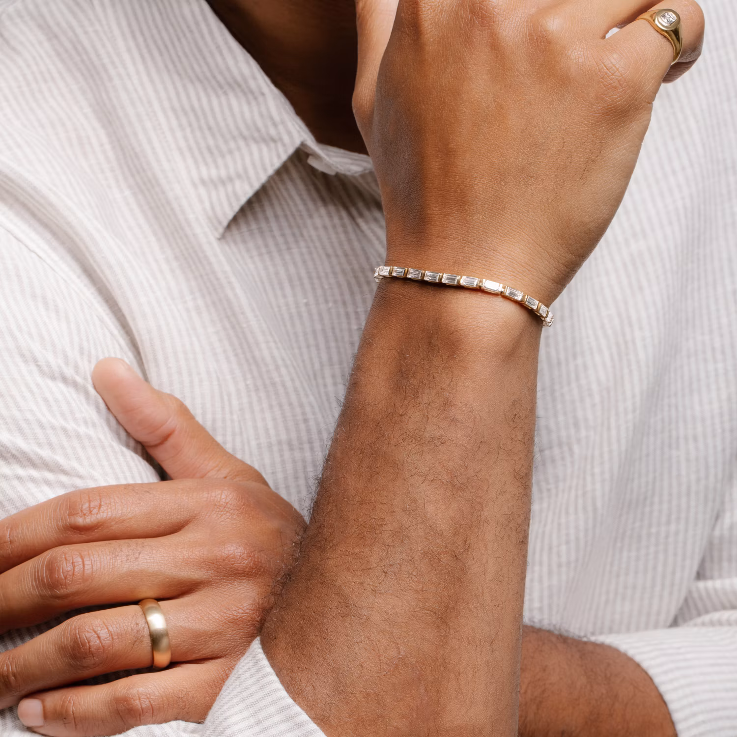 Baguette Tennis Bracelet