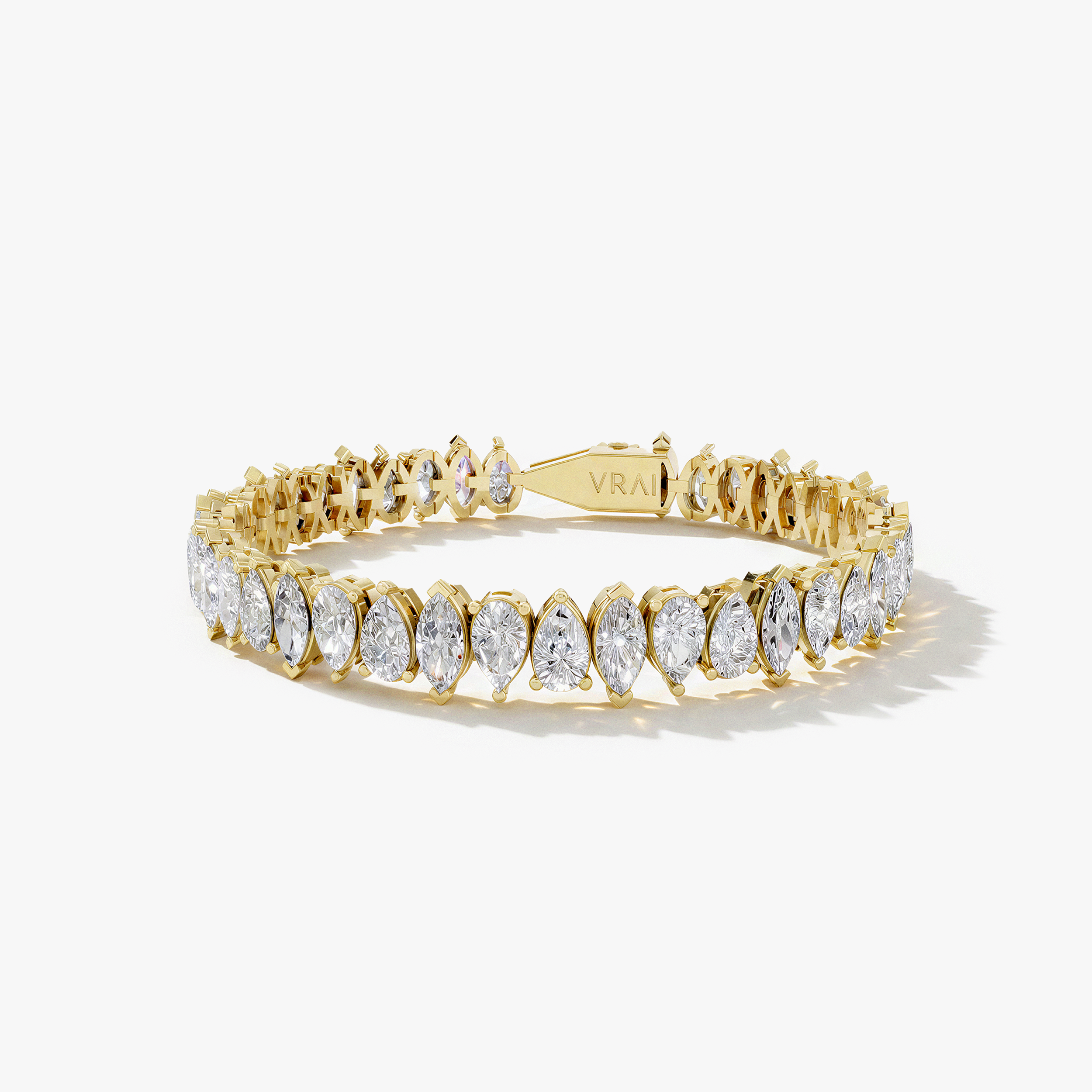 Tennis Bracelet  | Yellow Gold