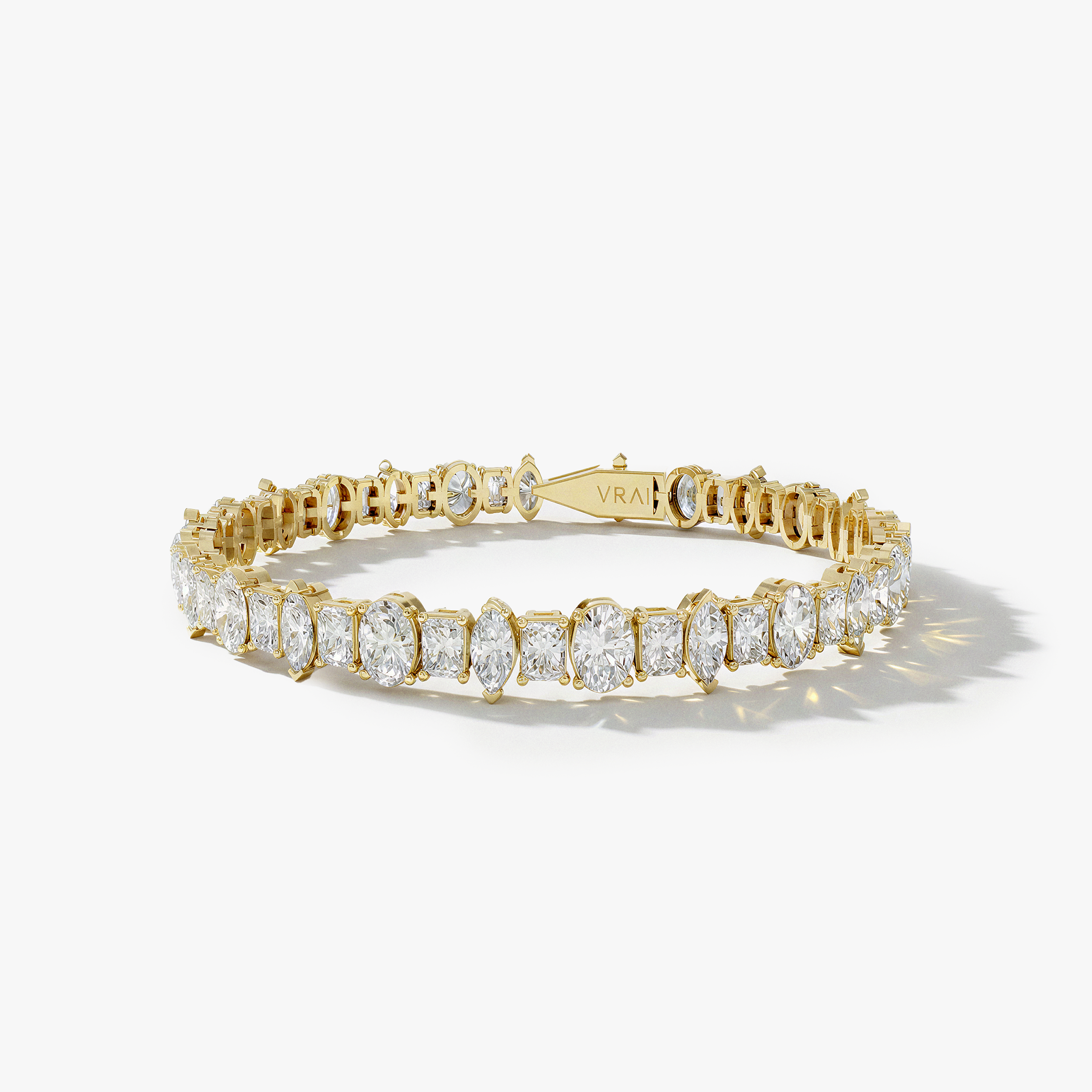 Tennis Bracelet  | Yellow Gold
