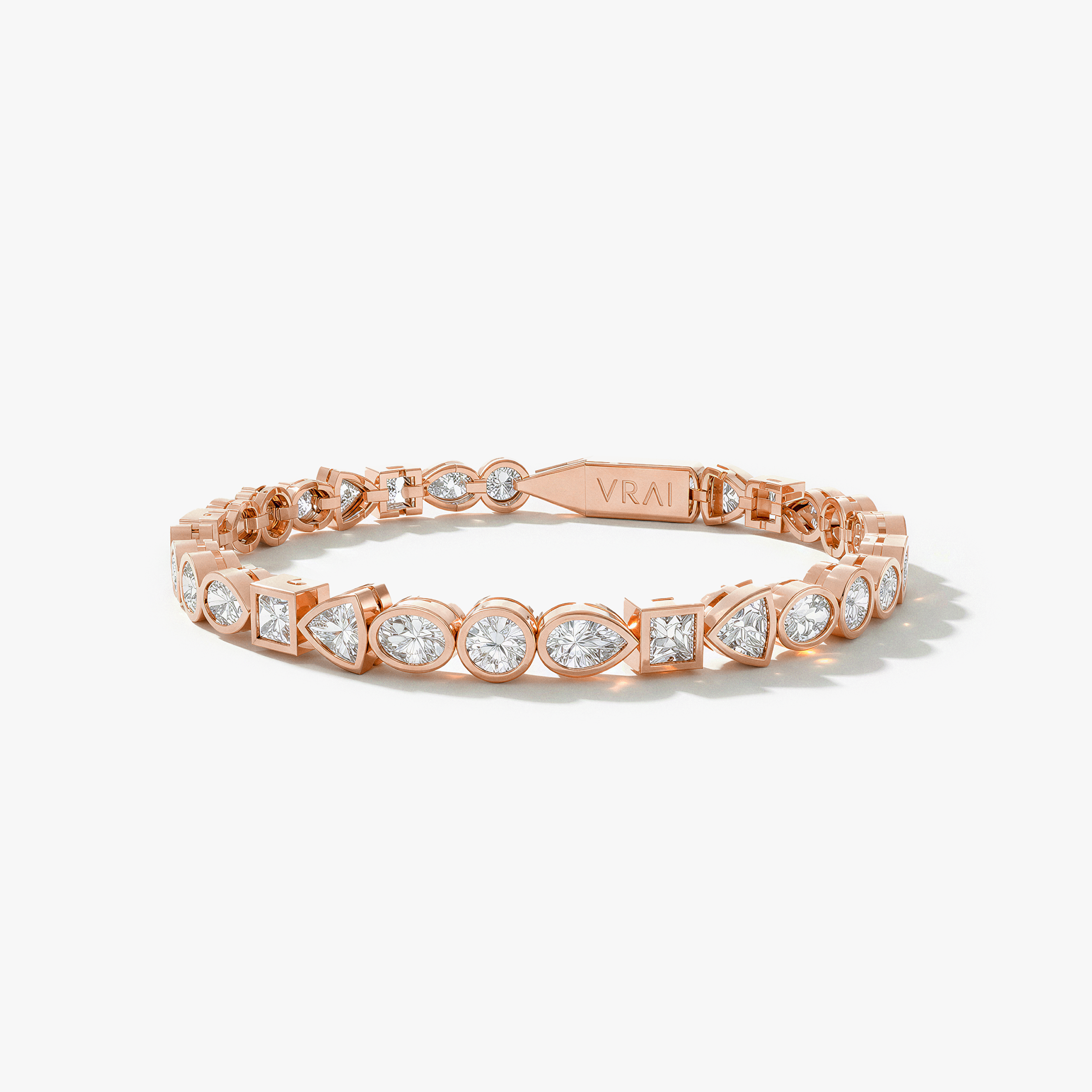 Tennis Armband  | Rose Gold