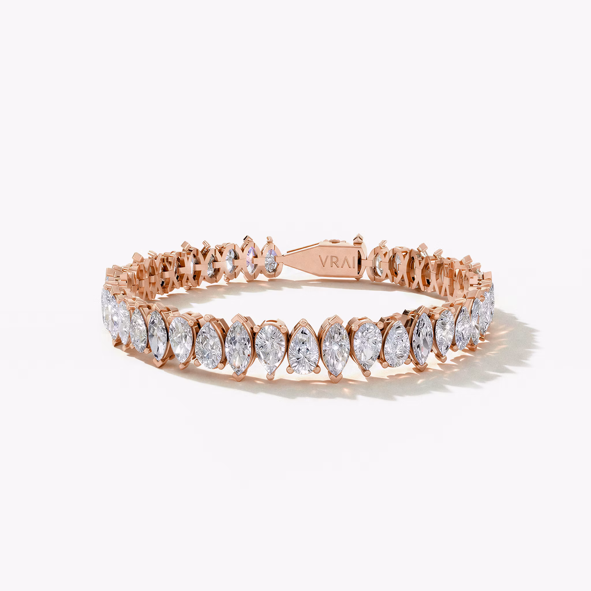 Tennis Armband | Rose Gold